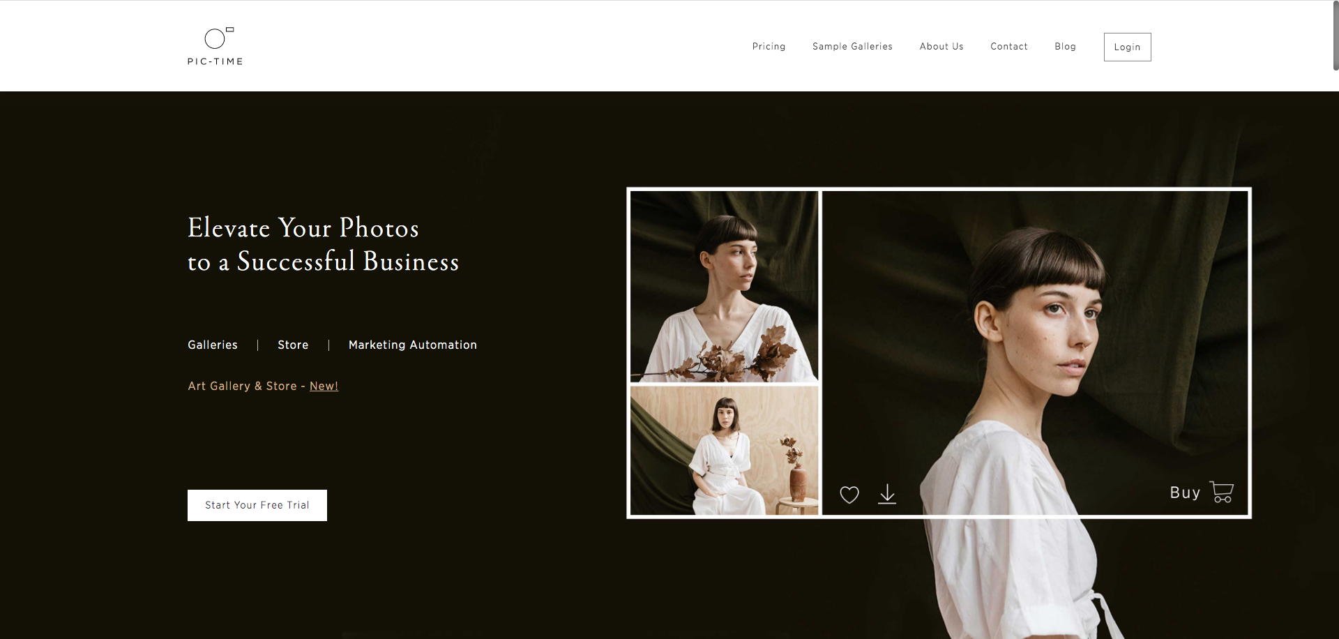Pic-Time Designer preview Pic-Time Designer preview